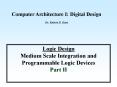 Computer Architecture I: Digital Design PowerPoint PPT Presentation