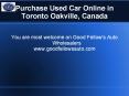 Good Fellow's Auto Wholesalers- Used Cars Hamilton, Toronto- www.goodfellowsauto.com PowerPoint PPT Presentation