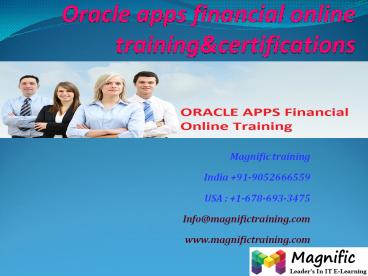 oracle apps financial online training hyderabad