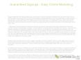 Guaranteed Signups - Easy Online Marketing PowerPoint PPT Presentation