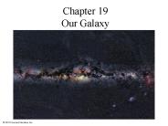 Chapter 19 Our Galaxy