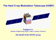 The Hard X-ray Modulation Telescope (HXMT)