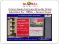 Outdoor Media Campaign Done By Global Advertisers For  XRBIA  – Sanjeev Gupta PowerPoint PPT Presentation