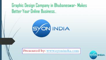 Graphic Design Company in Bhubaneswar-Makes Better Your Online Business