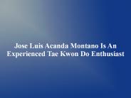 Jose Luis Acanda Montano (1) PowerPoint PPT Presentation