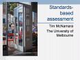 Standards-based assessment PowerPoint PPT Presentation