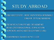 STUDY ABROAD