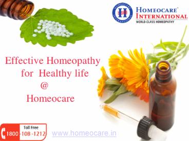 Homeopathy treatment for Healthy life @ Homeocare