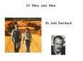 Of Mice and Men PowerPoint PPT Presentation
