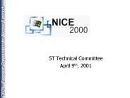 ST Technical Committee