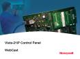 Vista-21iP Control Panel WebCast PowerPoint PPT Presentation