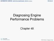 Diagnosing Engine Performance Problems