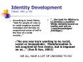 Identity Development (Tatum, 1997, p. 94) PowerPoint PPT Presentation