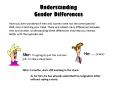 Understanding Gender Differences PowerPoint PPT Presentation