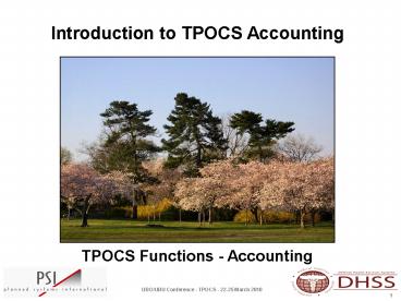 How to use TPOCS  to  Generate a Bill