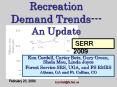 Recreation Demand Trends---An Update PowerPoint PPT Presentation