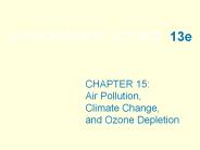 ENVIRONMENTAL SCIENCE