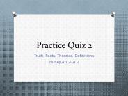 Practice Quiz 2
