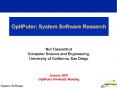 OptIPuter: System Software Research PowerPoint PPT Presentation