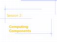 Computing Components PowerPoint PPT Presentation
