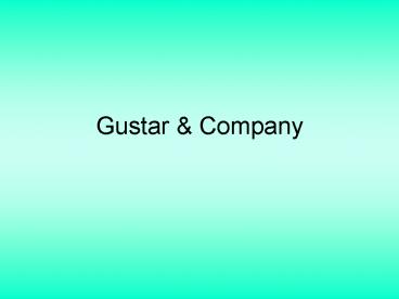 Gustar