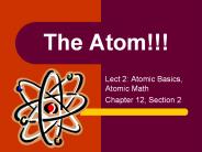 The Atom!!!