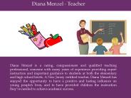 Diana Menzel - Teacher