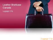 Leather Briefcase Canada