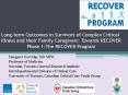 Long-term Outcomes in Survivors of Complex Critical Illness and their Family Caregivers: Towards RECOVER Phase 1:The RECOVER Program PowerPoint PPT Presentation