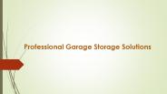 Professional Garage Storage Solutions
