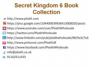 Secret Kingdom 6 Book Collection