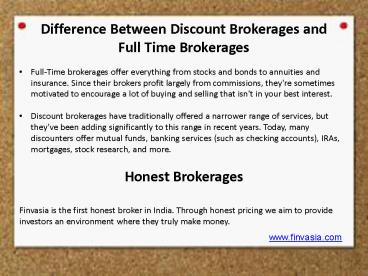 Is Your Discount Broker a scam?