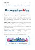Real unlimited source of fun – Bounce houses! PowerPoint PPT Presentation