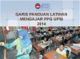 GARIS PANDUAN LATIHAN MENGAJAR PPG UPSI PowerPoint PPT Presentation