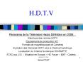 H.D.T.V PowerPoint PPT Presentation