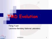 TMD Evolution