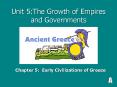 Unit 5:The Growth of Empires and Governments PowerPoint PPT Presentation
