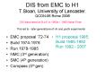 DIS from EMC to H1 T.Sloan, University of Lancaster. QCDN-06 Rome 2006 PowerPoint PPT Presentation