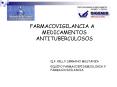 FARMACOVIGILANCIA A MEDICAMENTOS ANTITUBERCULOSOS PowerPoint PPT Presentation