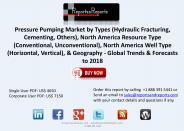 Pressure Pumping Market Forecast to 2018