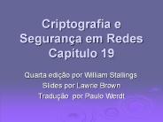 William Stallings, Cryptography and Network Security 4/e