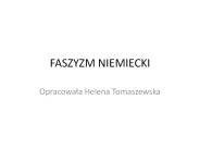 FASZYZM NIEMIECKI