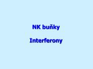 NK bunky Interferony