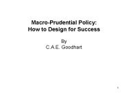 Macro-Prudential Policy: