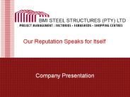 BMI Steel Structures