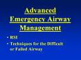 Advanced Emergency Airway Management PowerPoint PPT Presentation