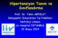 Hipertansiyon Tanim ve Siniflandirma PowerPoint PPT Presentation