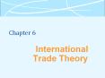 International Trade Theory PowerPoint PPT Presentation