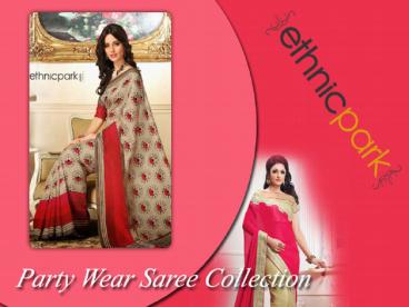 Buy Party Wear Sarees Online