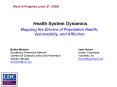 Health System Dynamics PowerPoint PPT Presentation